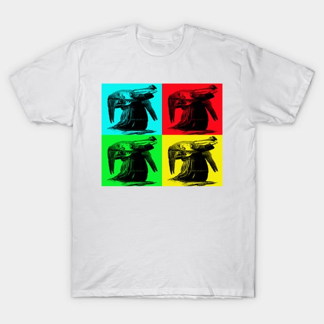 Angels and horn x 4 T-Shirt by bywhacky